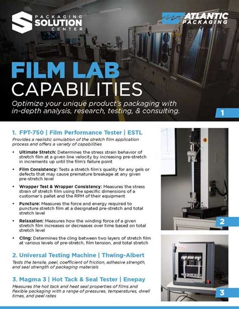 Plastic Film Tester trading|Film Lab, Film Testing and Analysis — Atlantic .